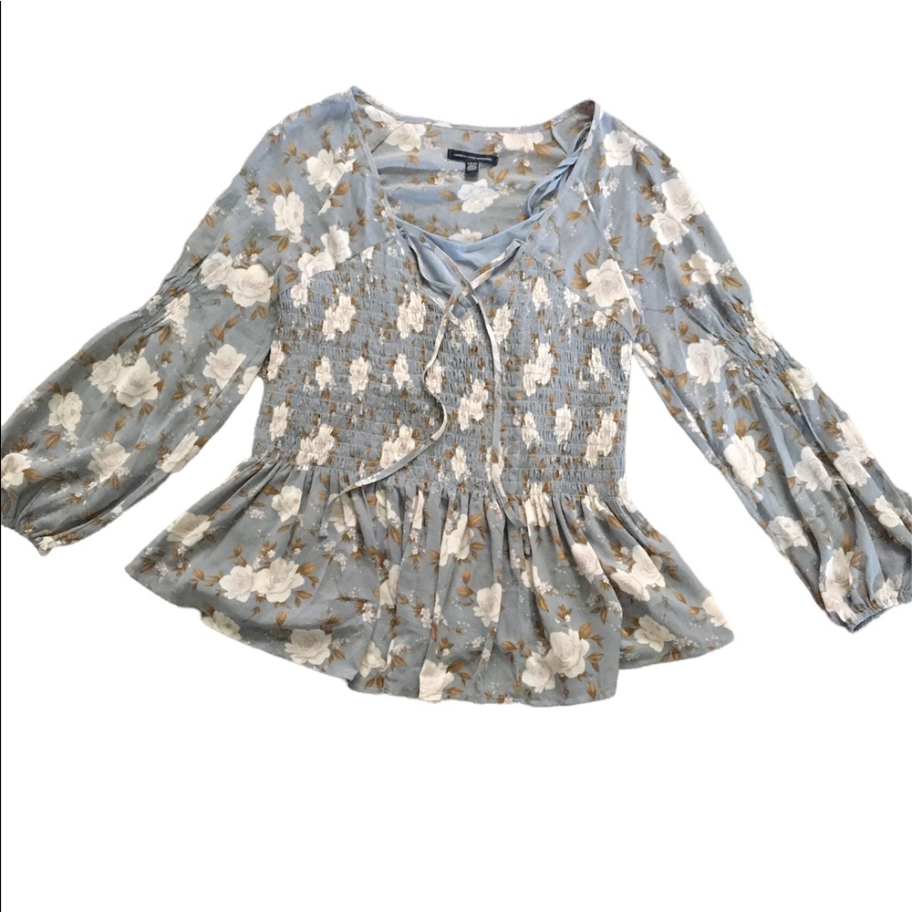 American Eagle Outfitters floral blouse